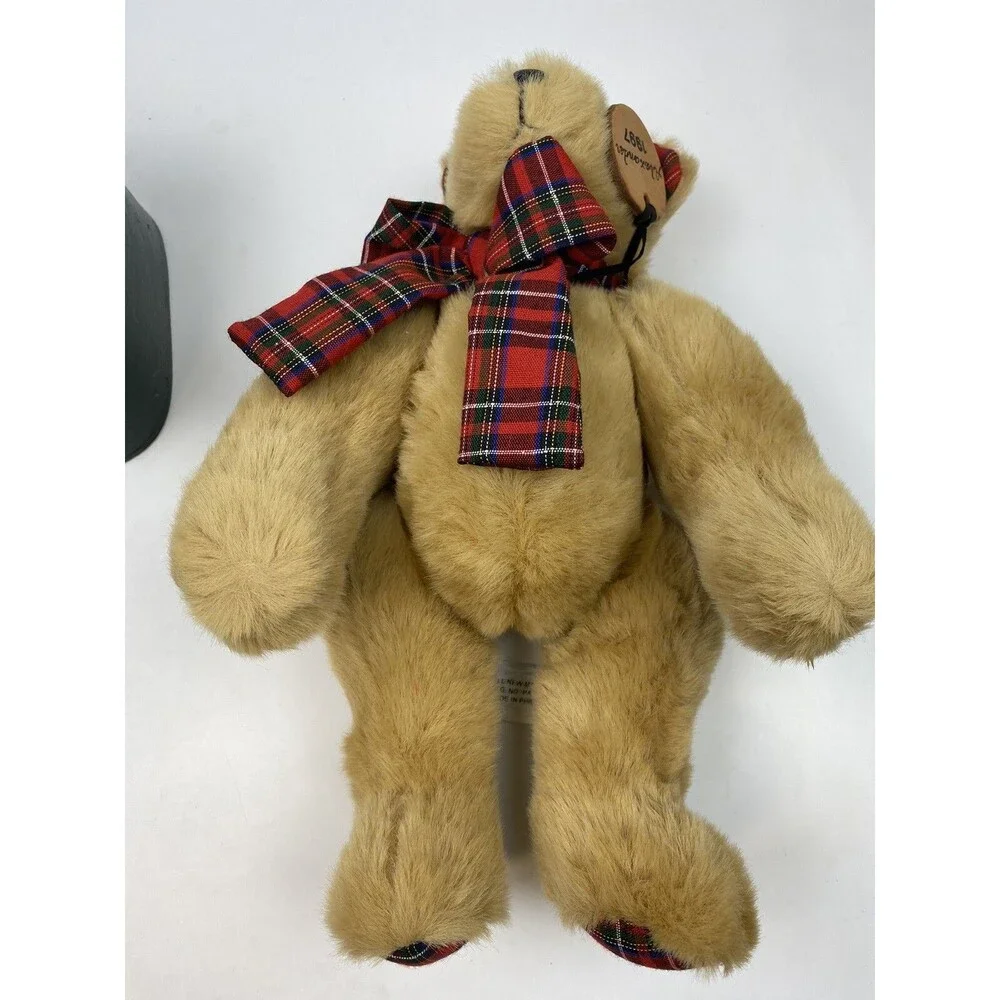 Vintage 1997 Alexander Plush Jointed Teddy Bear with Original Box 1934 of 10,000